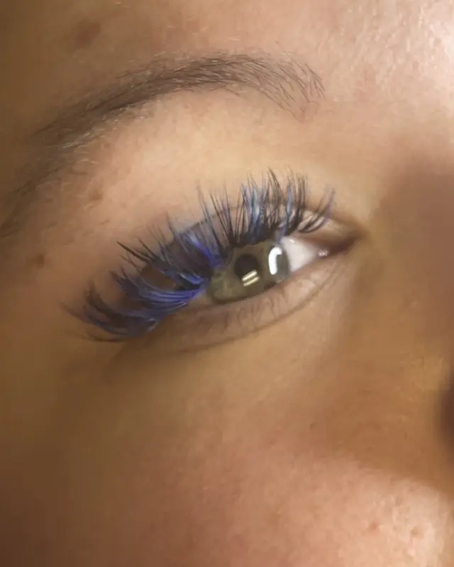 Purple color lashes by Whiplash, LLC in Manitowoc, WI, set 6