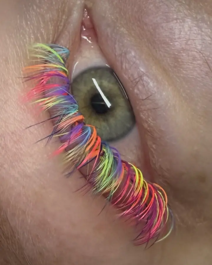 Color lashes at Whiplash, LLC in Manitowoc, WI